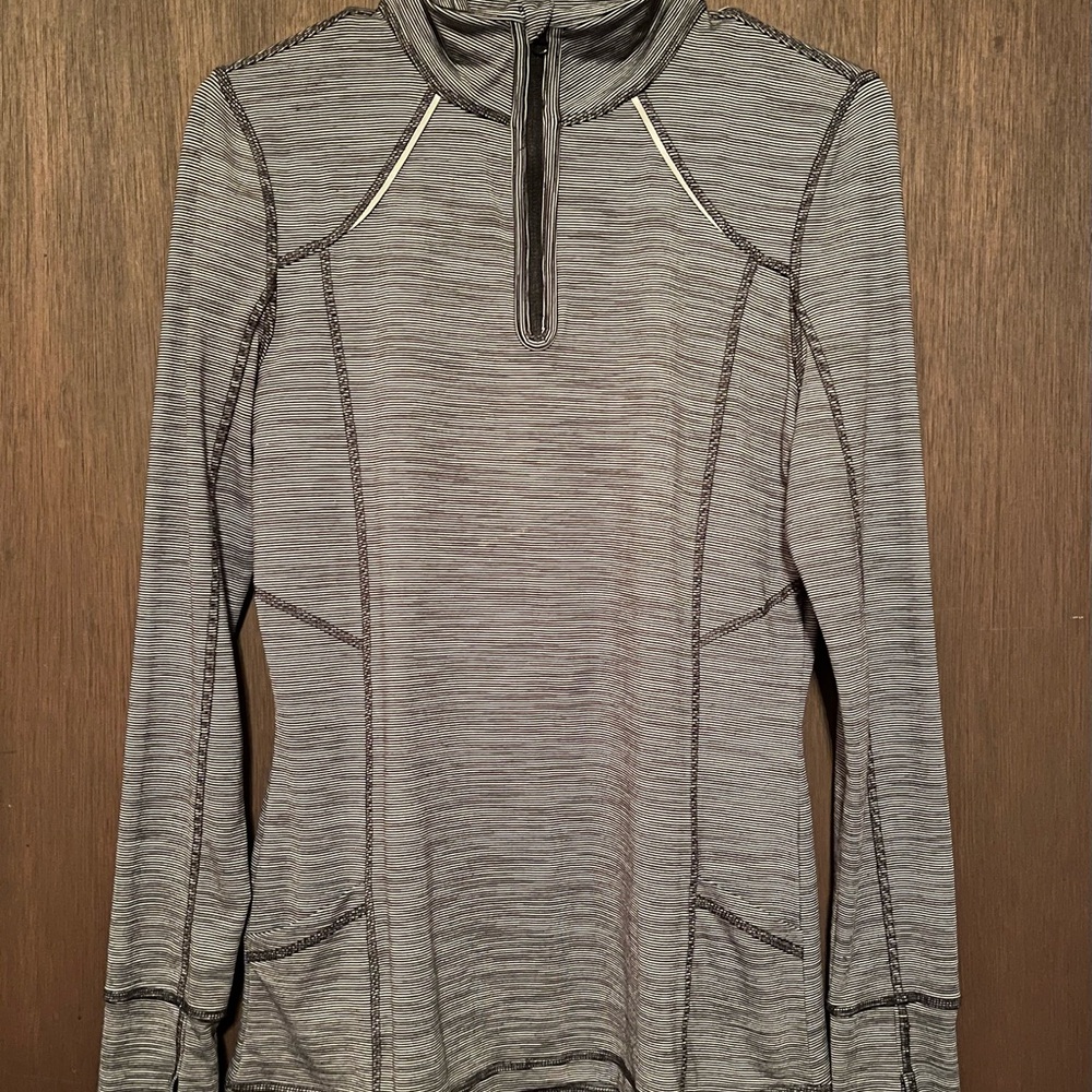 Gray Women's Athletic Top